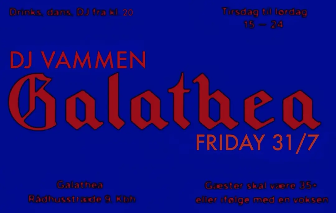 VAMMEN X Galathea