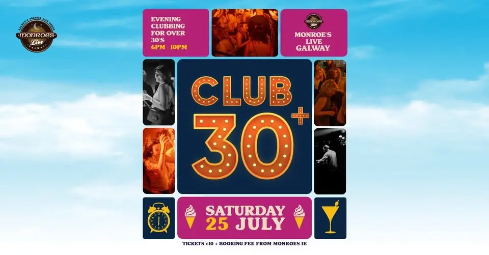 Club 30+ - An Over 30s Evening Club!