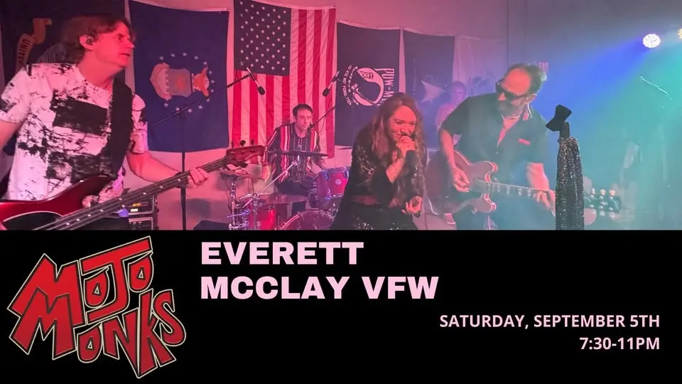 We are BACK at Everett McClay VFW Post #1296!!