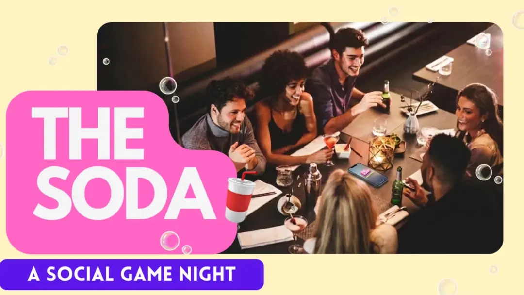 🐯SpeakTiger: The Soda – A Social Game Night. Make new friends, skip small talk.