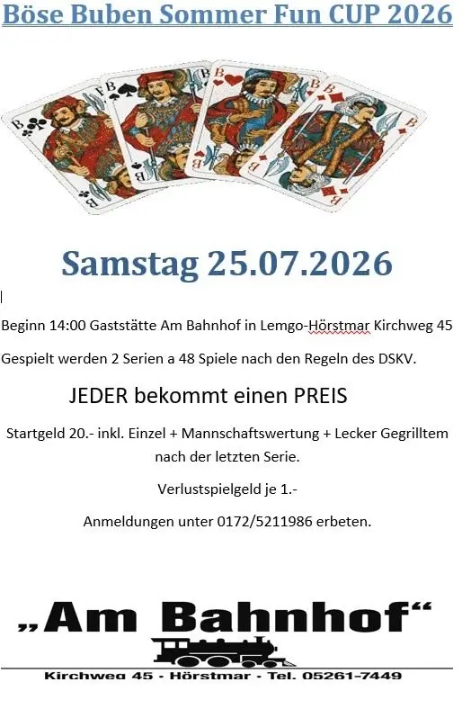 Böse Buben Fun Cup 2026