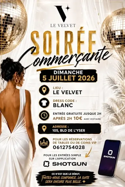 Soirée Commerçante !