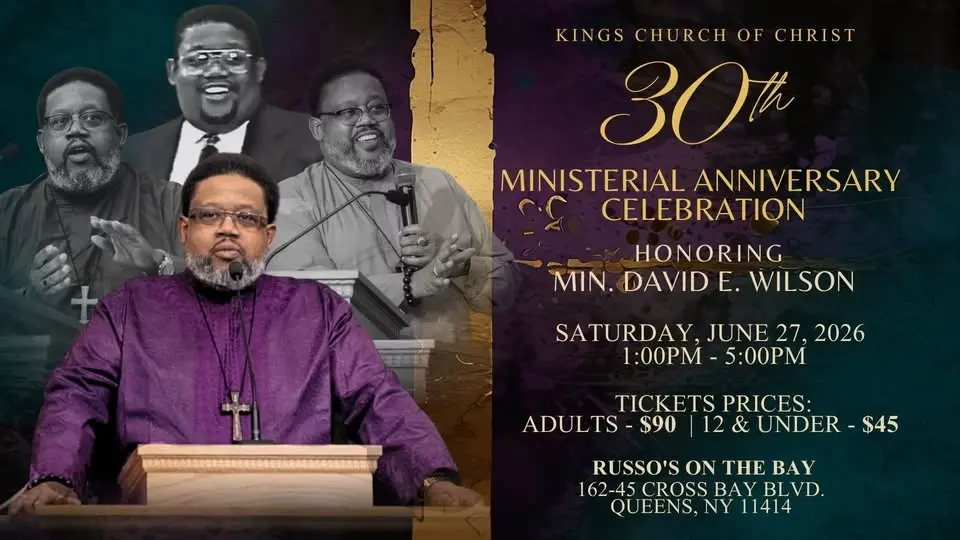 Ministerial Anniversary Honoring Min. David E. Wilson