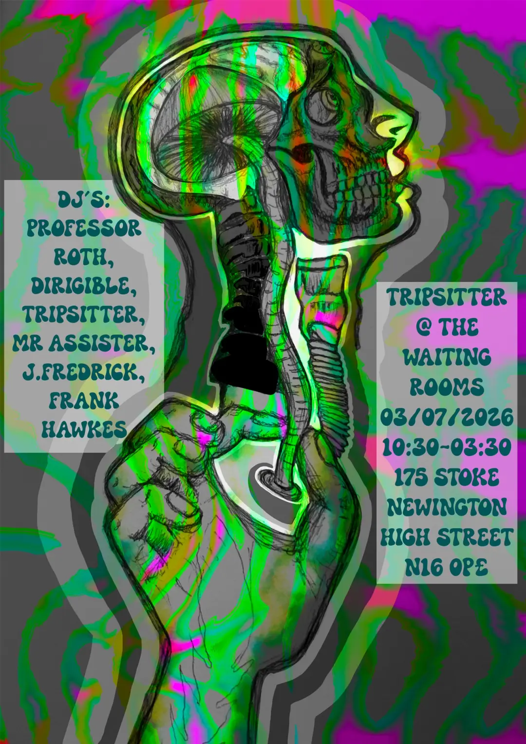 Tripsitter Invites Mr Assister & Shimmy London