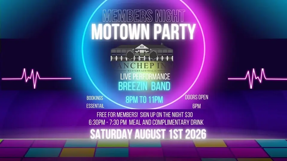 Members Motown Night!