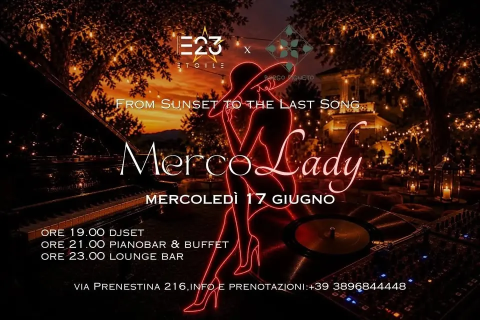 Grand Opening |👠 MercoLady | 🎹 Piano bar & Dj Set 🎧