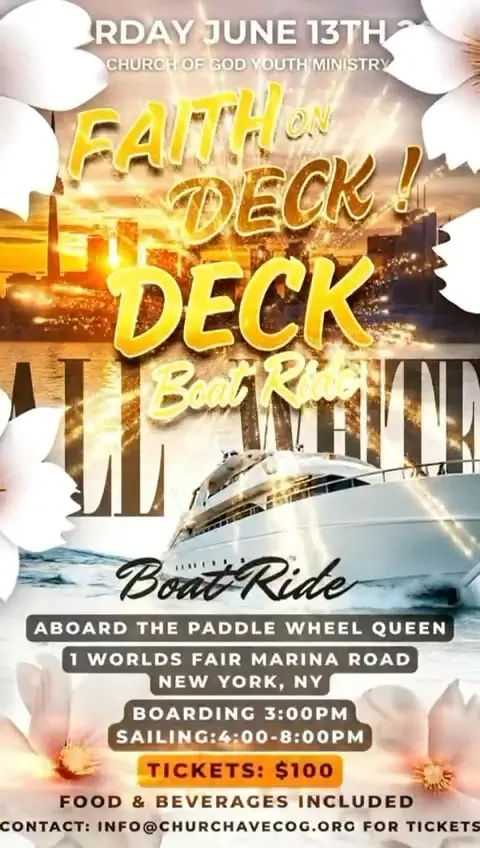 FAITH ON DECK BOAT RIDE
