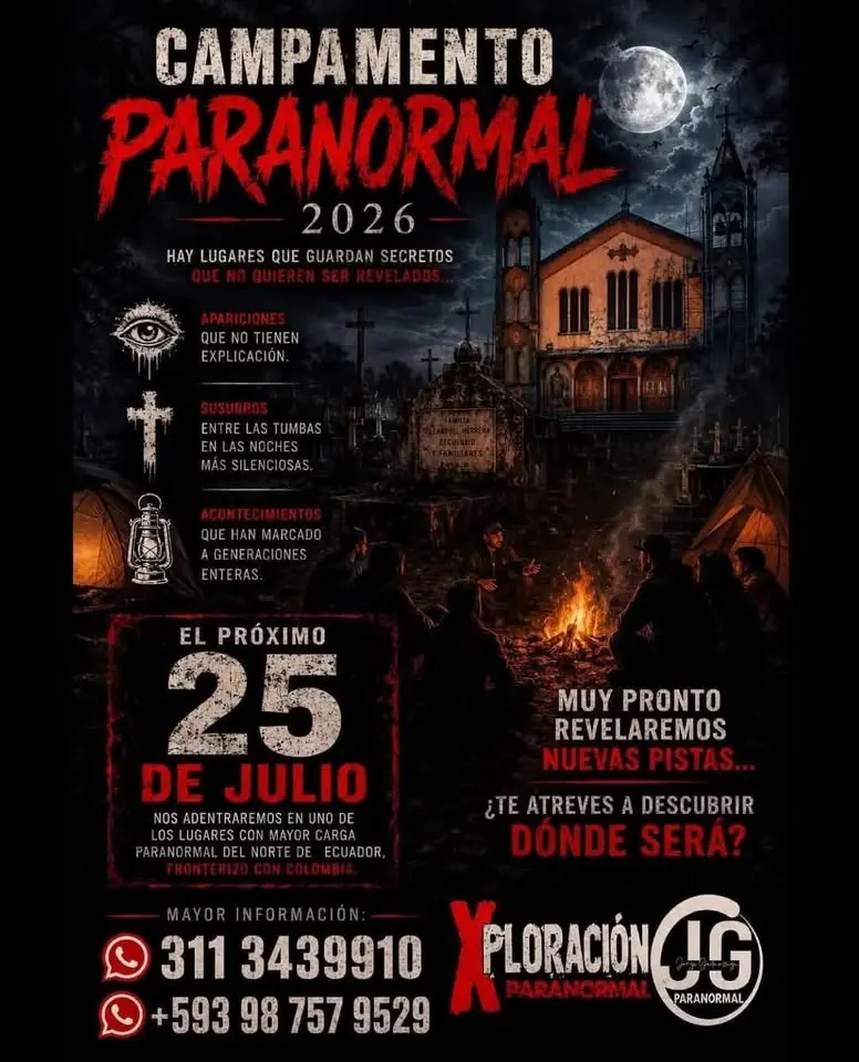 Campamento Paranormal El Carmelo