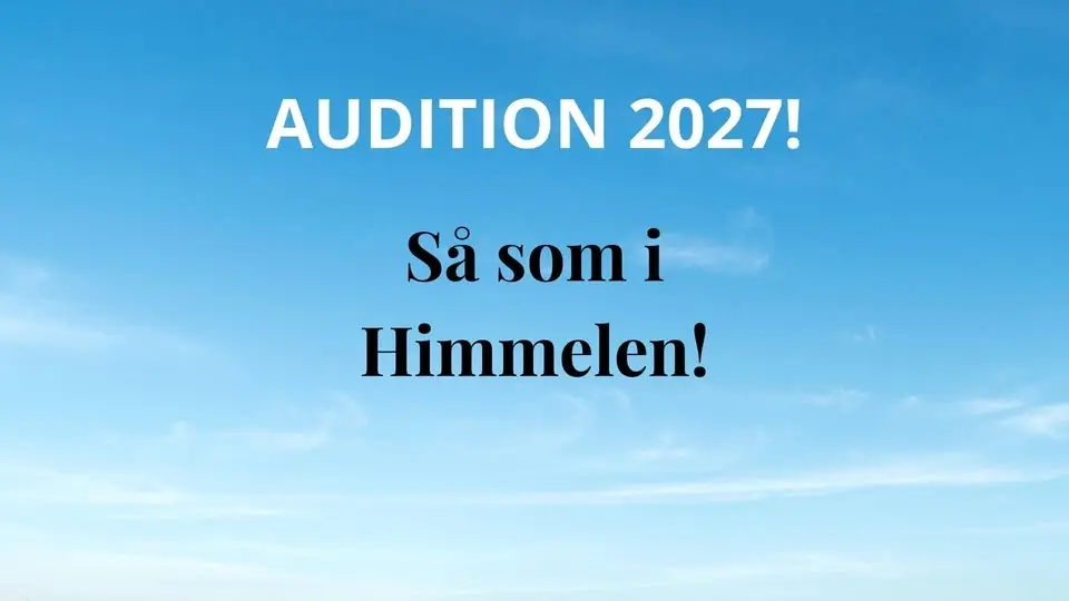 Audition - Så som i Himmelen!