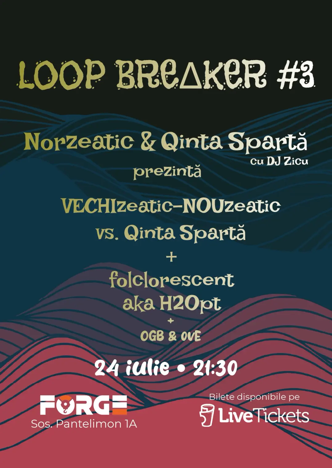 Norzeatic & Qinta Spartă, DJ Zicu, folclorescent, OGB, 0vE - LOOP BRE∆KER #3