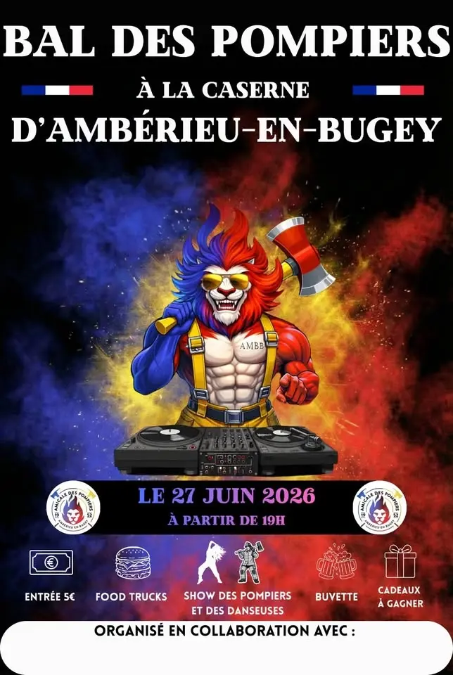Bal des pompiers Ambérieu 