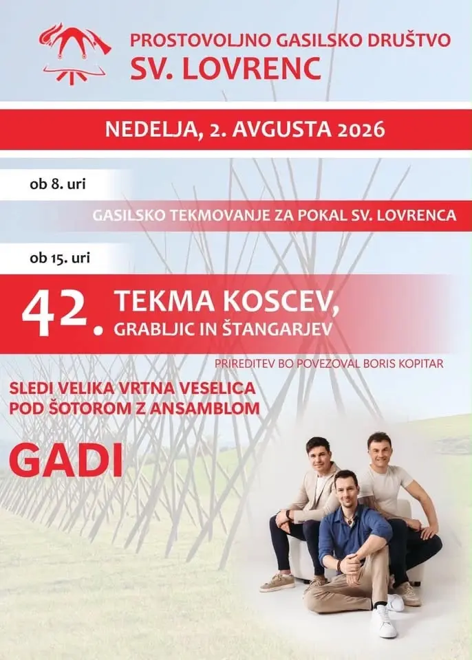 42. Tekma koscev, grabljic in štangarjev