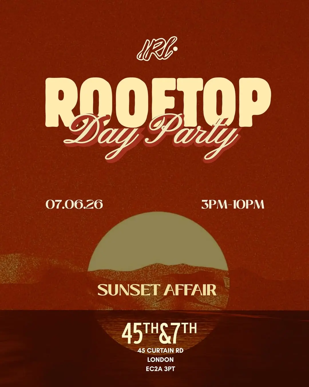 Rooftop Day Party – Sunset Affair