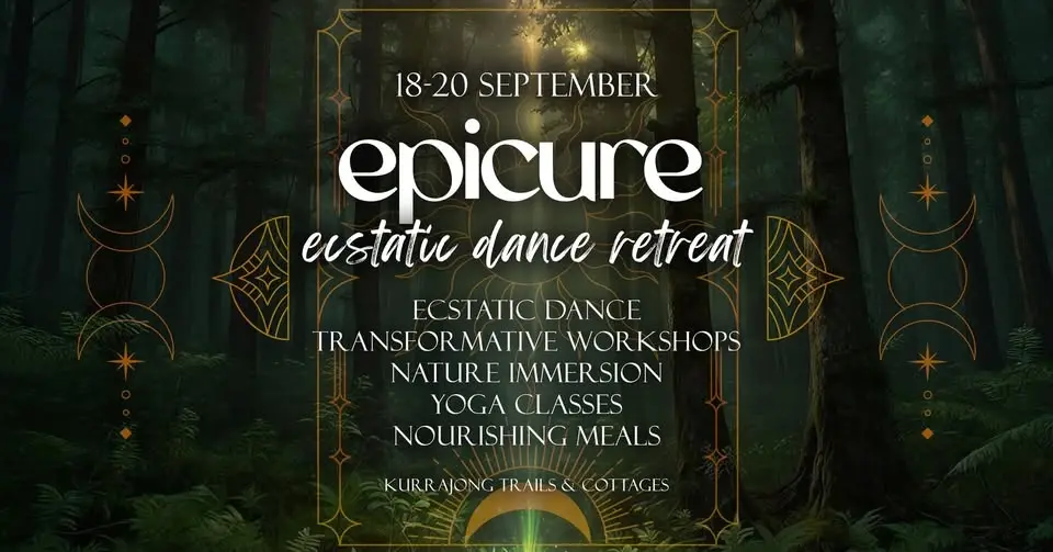 Epicure Ecstatic Dance Retreat (18-20 September 2026)