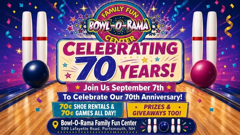 Bowl-O-Rama 70th Anniversary Celebration