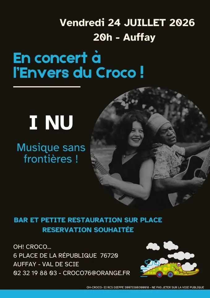 Concert I Nu à l'Envers du Croco 