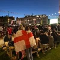England vs Panama at Jubilee Square