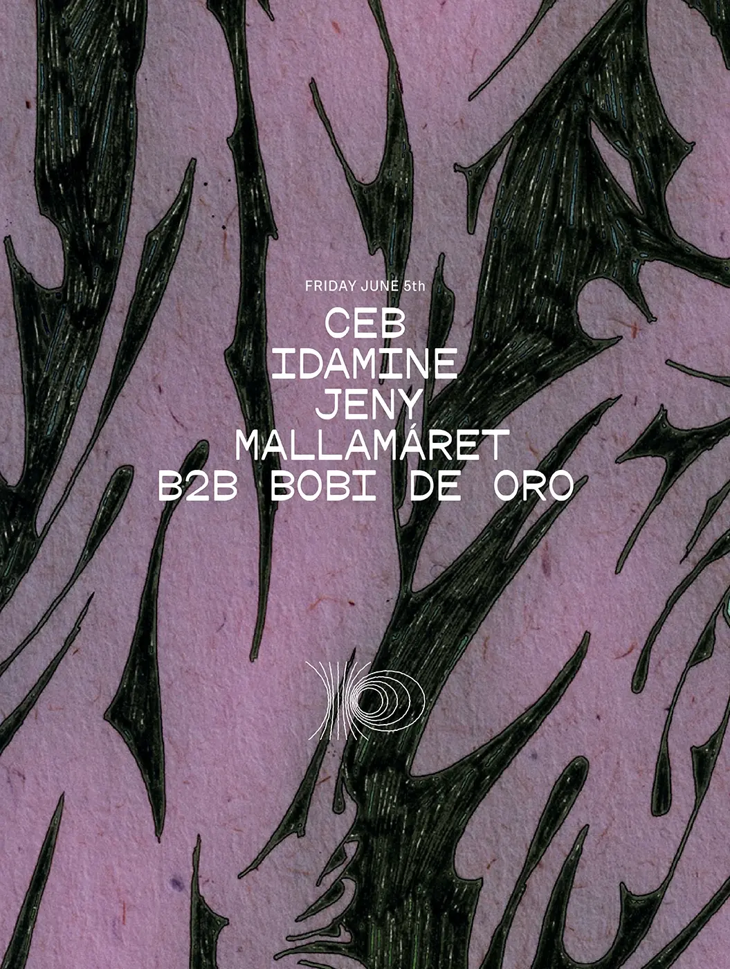 CEB, Jeny, MALLAMÁRET b2b Bobi de Oro, Idamine