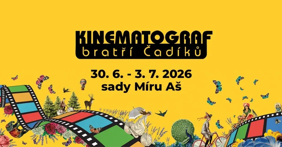 🎬 Kinematograf bratří Čadíků se vrací do Aše