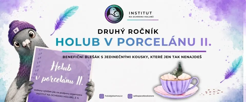 Benefiční blešák Holub v porcelánu II.
