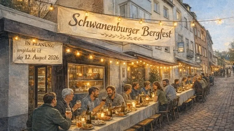 Schwanenburger Bergfest in der Schloßstraße