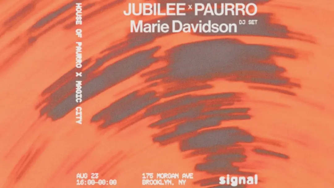 House Of Paurro Xmagic City:Marie Davidson, Jubilee X Paurro