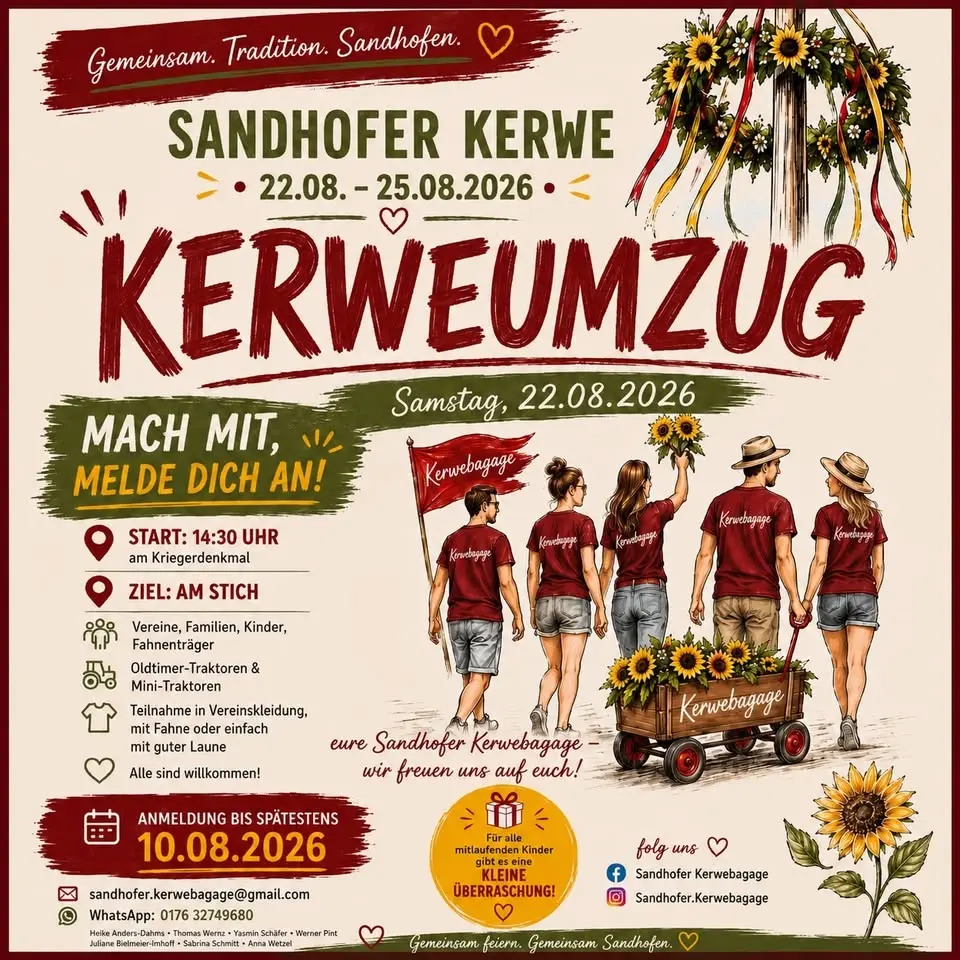 Sandhofer Kerweumzug 2026