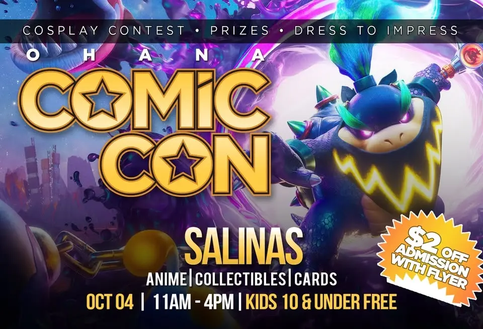 Salinas Toy-Anime-Comic Con