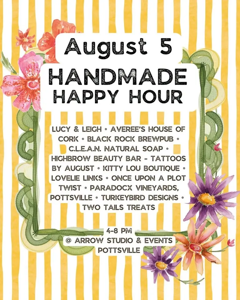 Handmade Happy Hour - August 5