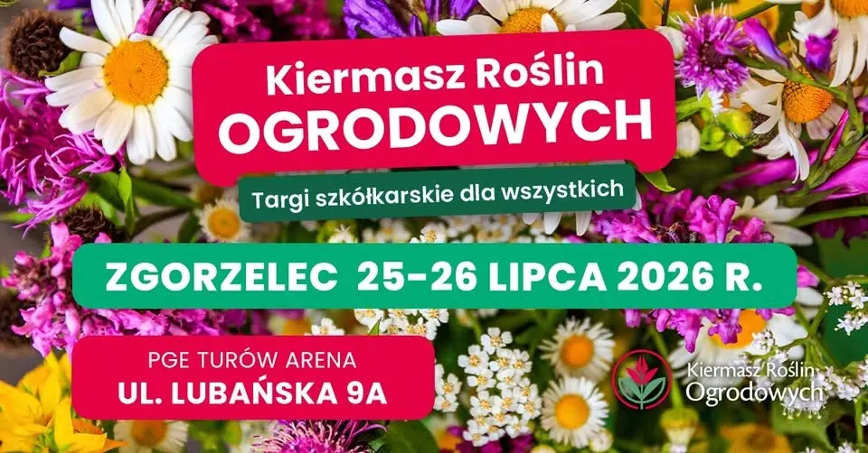 🌿 Letni kiermasz kwiatów i roślin ogrodowych – Zgorzelec 2026 🌿