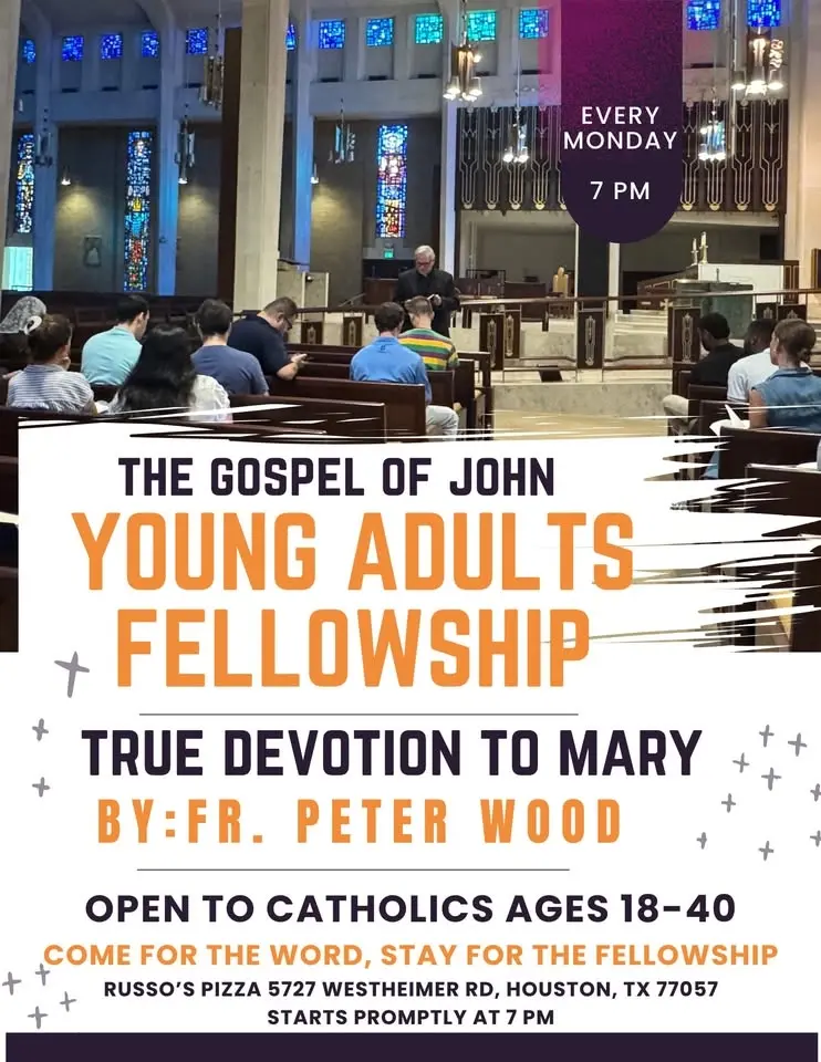 Young Adults Fellowship with Fr. Peter (Free)