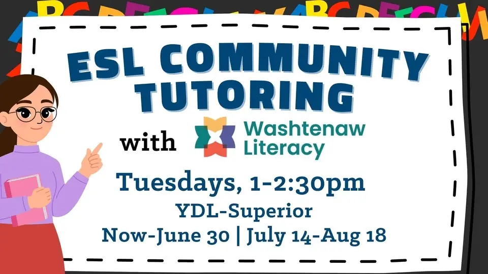 ESL Community Tutoring with Washtenaw Literacy