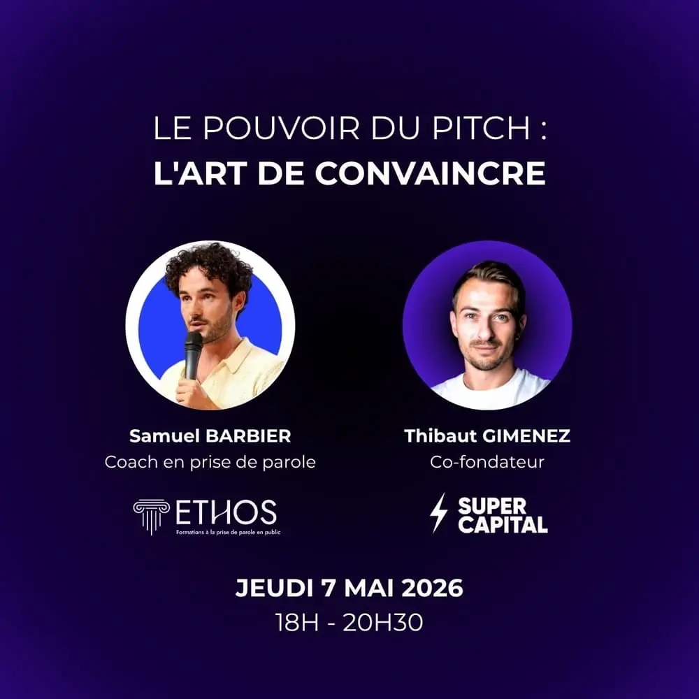 Le Pouvoir du Pitch : l'art de convaincre (masterclass + coaching)