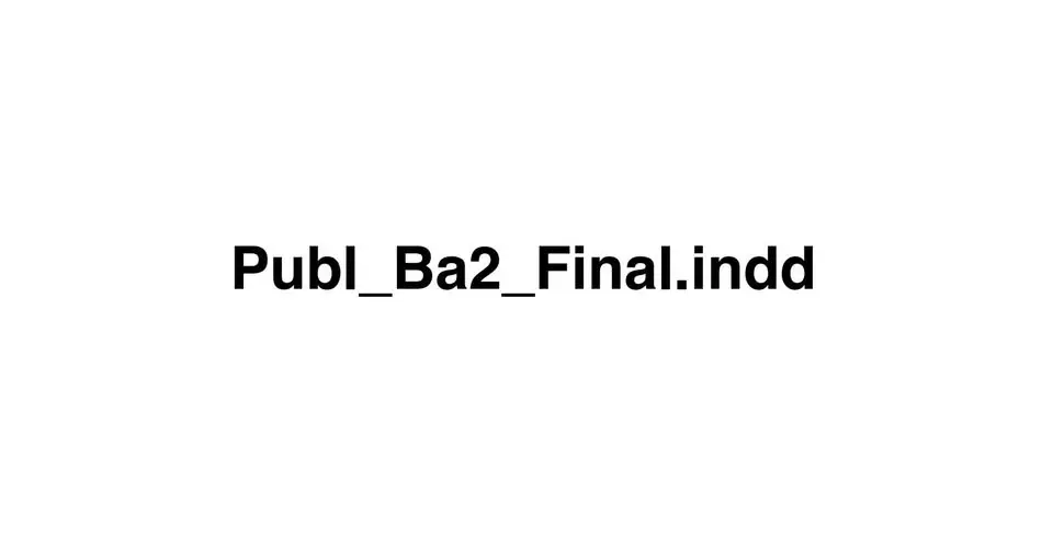Publ_Ba2_Final.indd / Showcase of photo-based publications