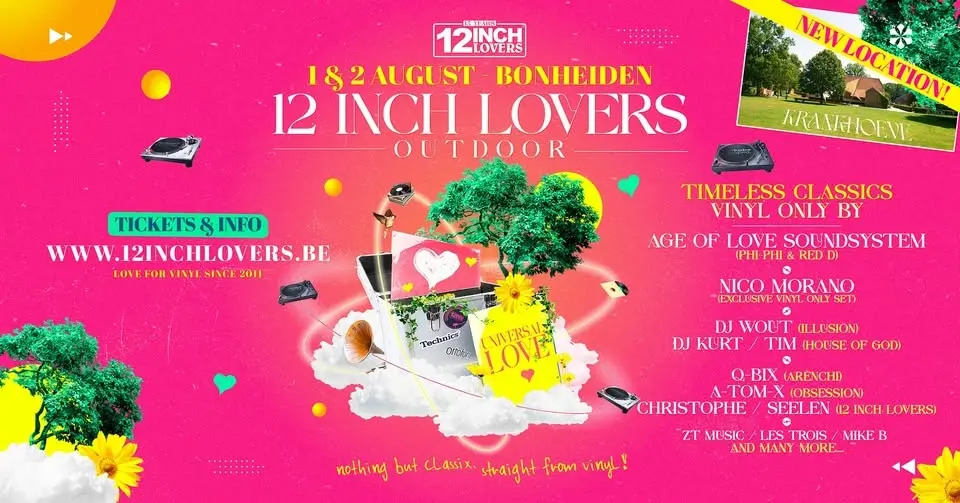 12 Inch Lovers Outdoor 2026 Bonheiden - Universal Love