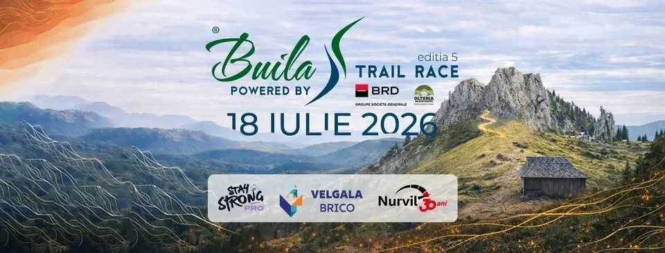 Buila Trail Race powered by BRD Groupe Société Générale, partener strategic al Olteniei de sub Munte