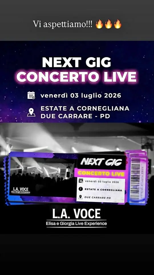 L.A. Voce - Elisa & Giorgia Tribute Band