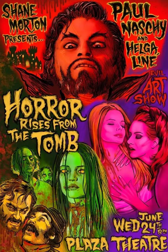 Shane Morton presents: Horror Rises from the Tomb with ART SHOW