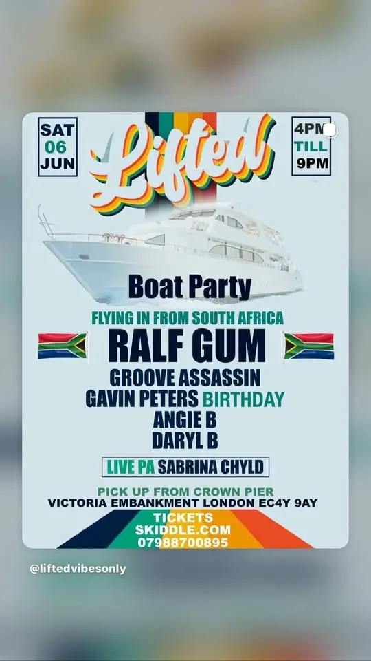 Lifted Boat Party + Gavin peters Birthday Bash