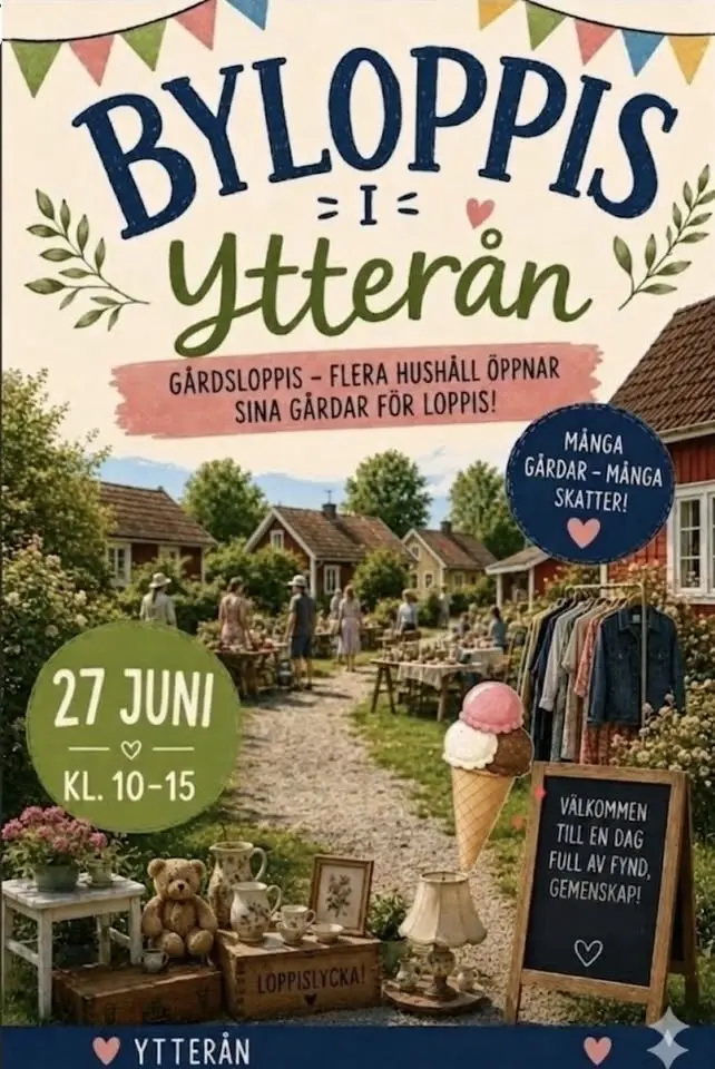 Byloppis i Ytterån 