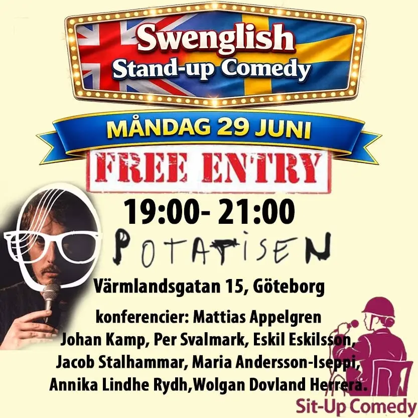 Swenglish Stan-up Comedy