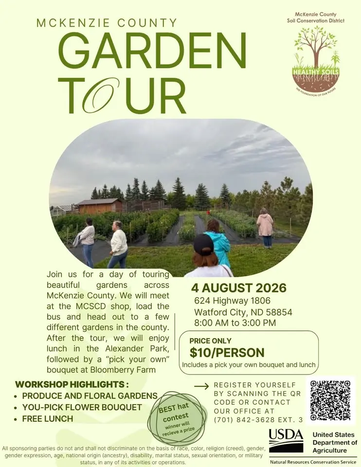 McKenzie County Garden Tour