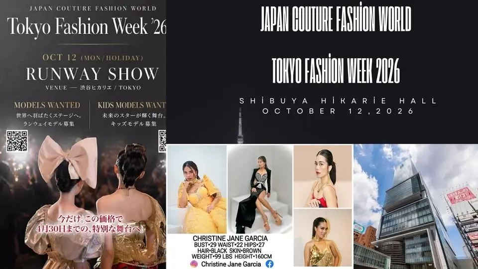 Japan Couture Fashion World Tokyo Fashion Week 2026