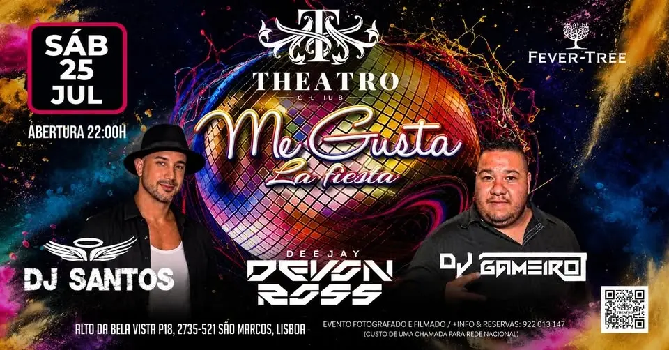 🎉🕺 ME GUSTA LA FIESTA NO THEATRO CLUB! 💃🎉