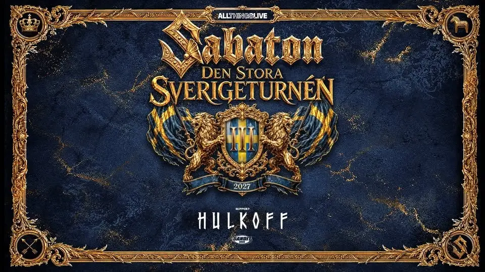 Sabaton | Sparbanken Skåne Arena, Lund