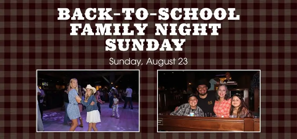 Back-To-School Family Night Sunday