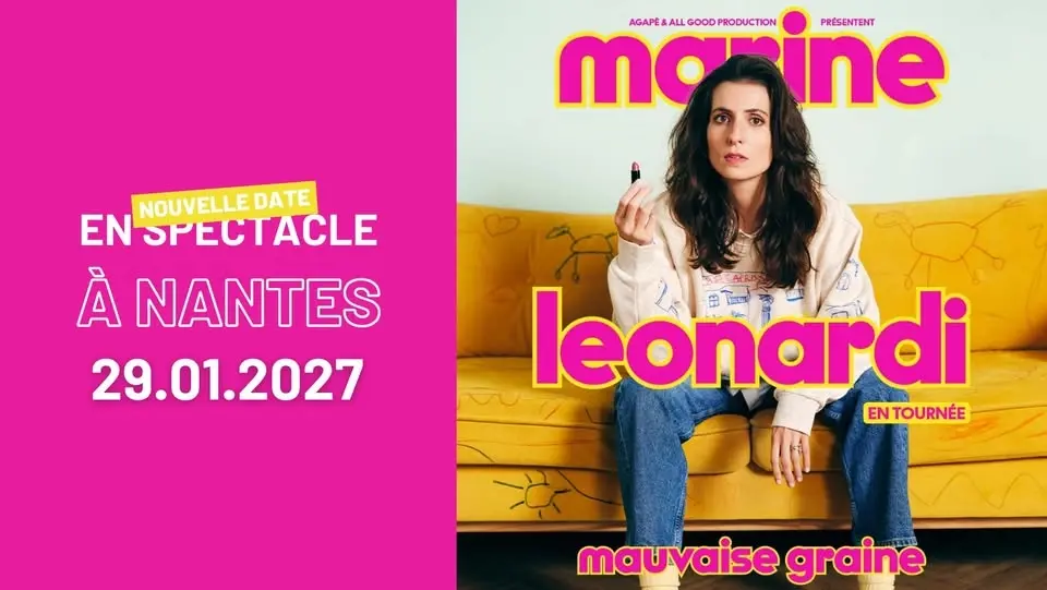 Marine Leonardi à Nantes • en spectacle le 29 janvier 2027 • Zénith