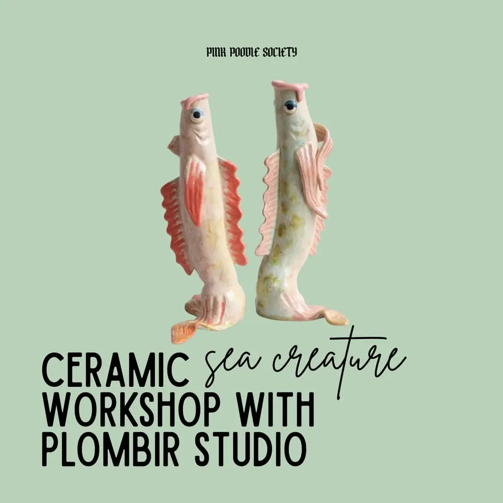 BRUSSELS | Ceramics Workshop with Studio Plombir: Sea Creatures