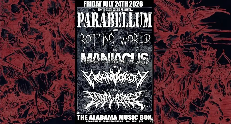 PARABELLUM RETURNS TO MOBILE AMB