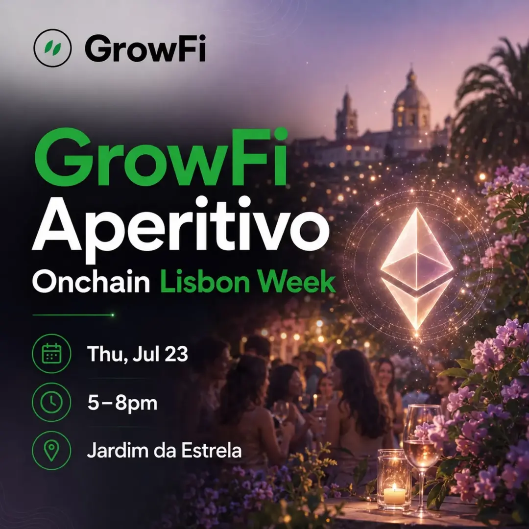 GrowFi Aperitivo - Onchain Lisbon Week
